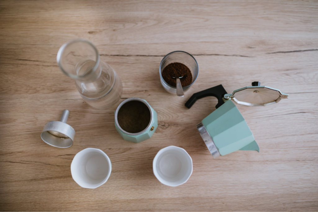 Moka Pot components